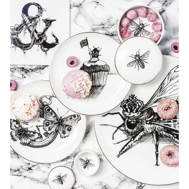 Piatto Decorativo Queen Bee 27,5 cm