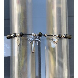 Bracciale Pallini Neri con Charme Palma Kurshuni - GrelaParfum 1