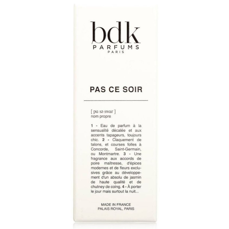 Pas Ce Soir EDP 100ml