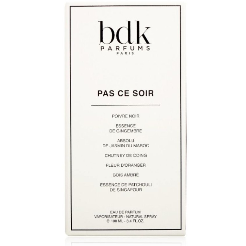 Pas Ce Soir EDP 100ml
