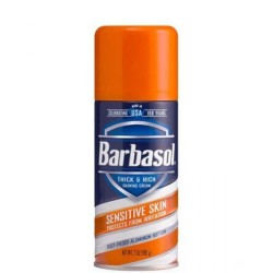 Schiuma da barba Barbasol Sensitive Skin 198g Original Toiletries - GrelaParfum 1