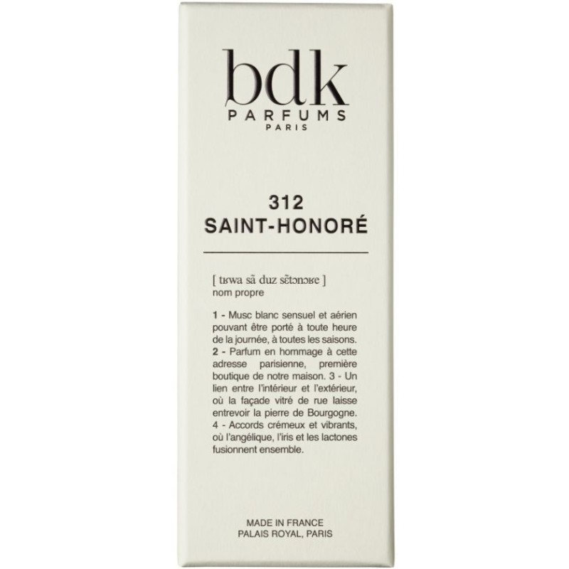 312 Saint-Honoré EDP 100ml 312 Saint-Honoré EDP 100ml