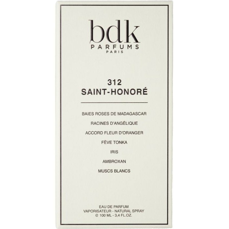 312 Saint-Honoré EDP 100ml 312 Saint-Honoré EDP 100ml