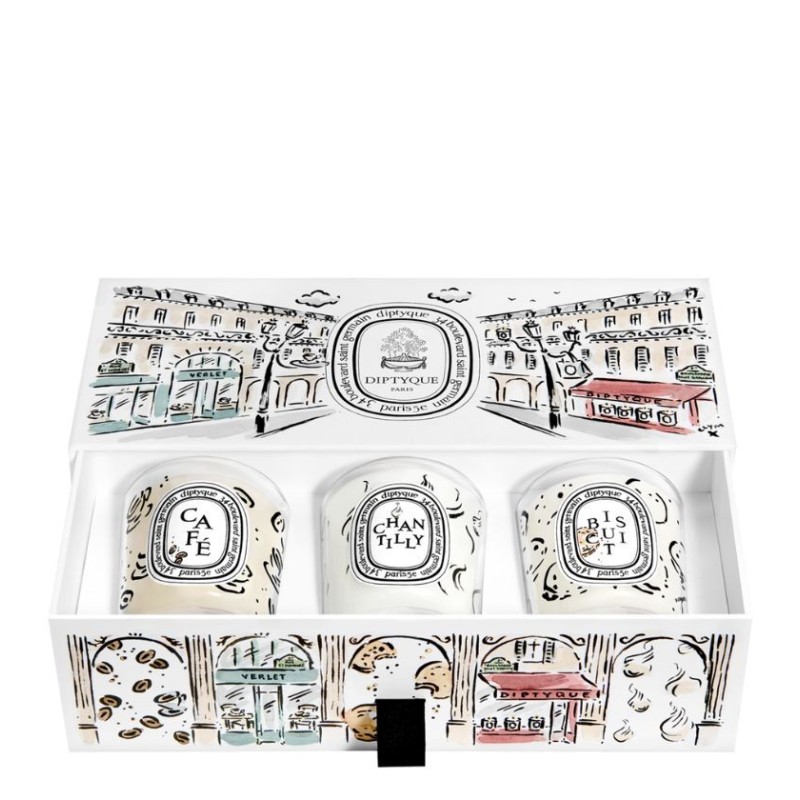 Cofanetto Mini Candele Cafè Verlet 3 x 70gr Cofanetto Mini Candele Cafè Verlet 3 x 70gr