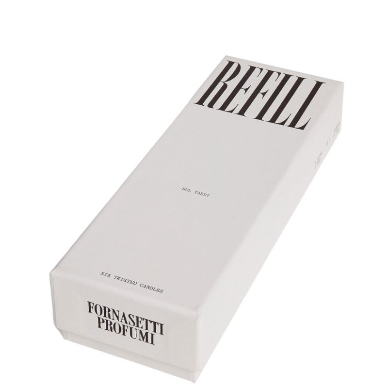 Refill Candele Sul Tardi 6 x 45gr • Fornasetti Refill Candele Sul Tardi 6 x 45gr • Fornasetti