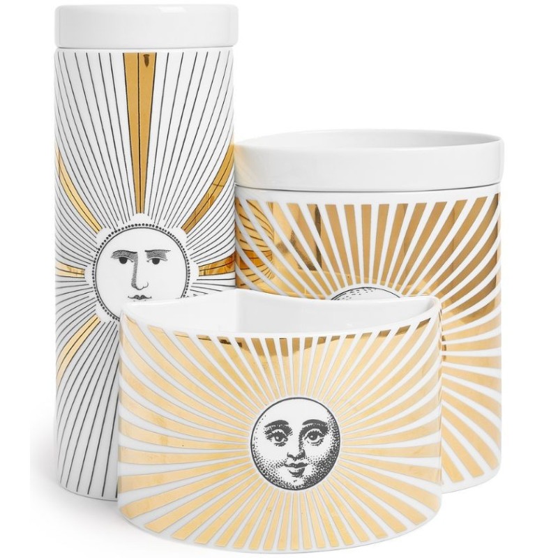 Nel Mentre Candela Grande 1020gr Decoro Soli • Fornasetti