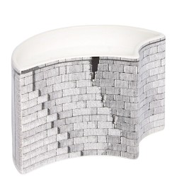 NEL MENTRE Candela Profumata Vaso - Decoro Architettura 530gr