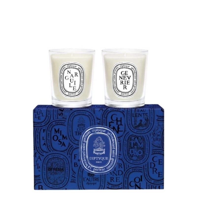 Gift Set Cofanetto Mini Candele Narguilé / Genévrier  2 x 70gr