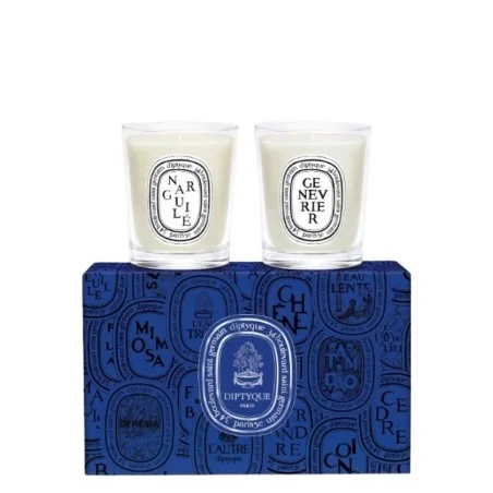 Gift Set Cofanetto Mini Candele Narguilé / Genévrier  2 x 70gr