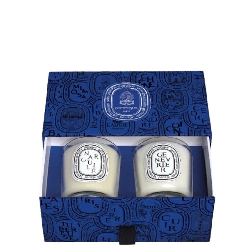Gift Set Cofanetto Mini Candele Narguilé / Genévrier 2 x 70gr Gift Set Cofanetto Mini Candele Narguilé / Genévrier 2 x 70gr