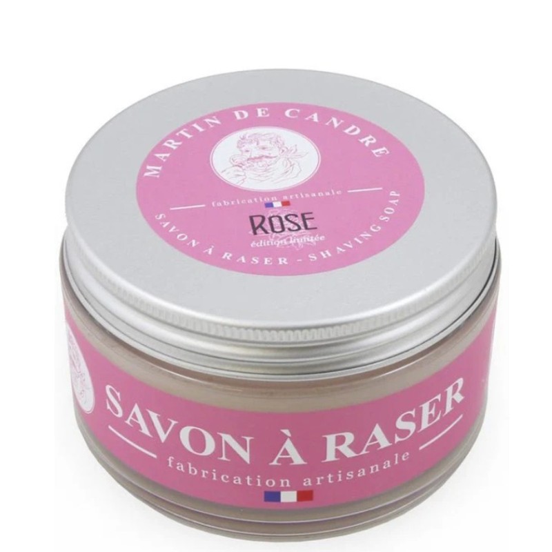 Martin De Candre Sapone solido da barba Rose200gr Martin De Candre Sapone solido da barba Rose200gr