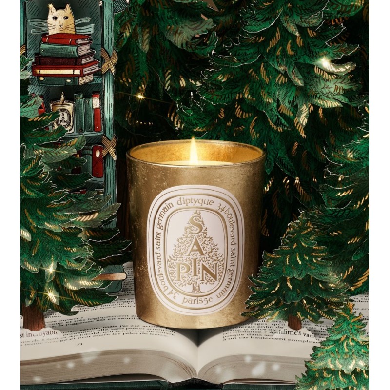 Candela Sapin Christmas 2025 Diptyque •  70gr e 190gr Candela Sapin Christmas 2025 Diptyque •  70gr e 190gr