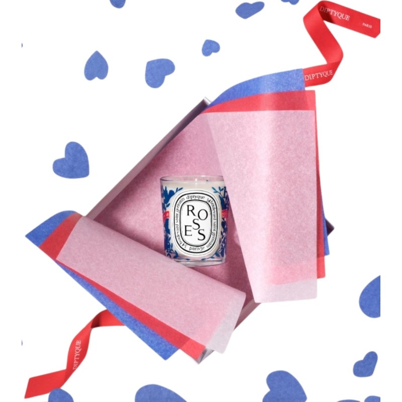 Diptyque Candela Roses 190gr Limited San Valentino