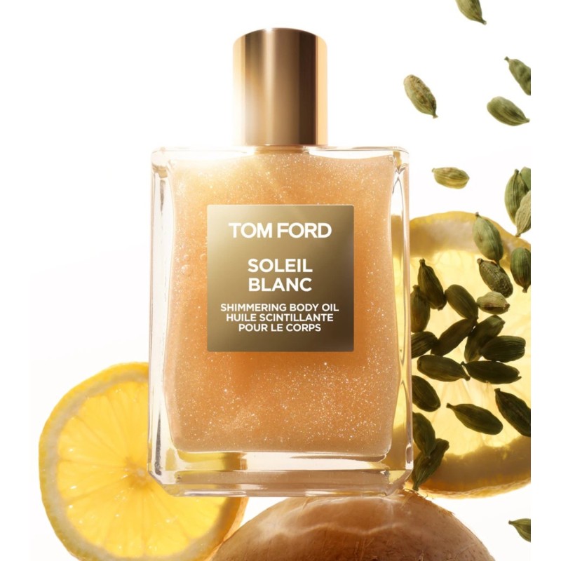 Soleil Blanc Shimmering Body Oil Gold 100ml
