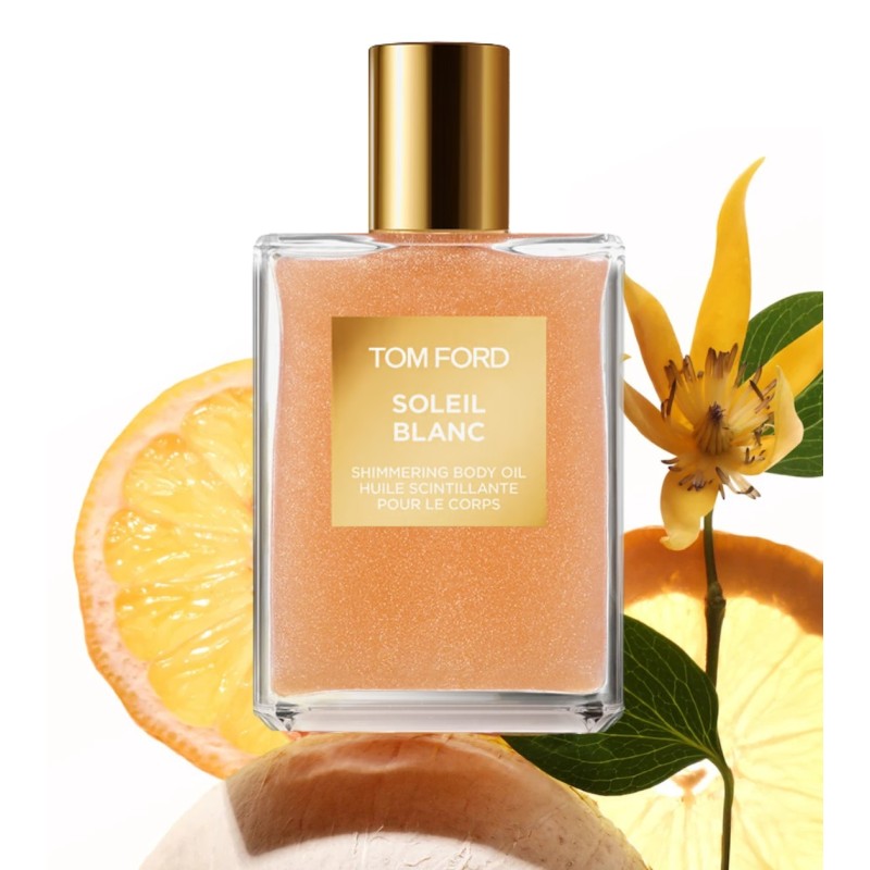 Soleil Blanc Shimmering Body Oil Rose Gold 100ml