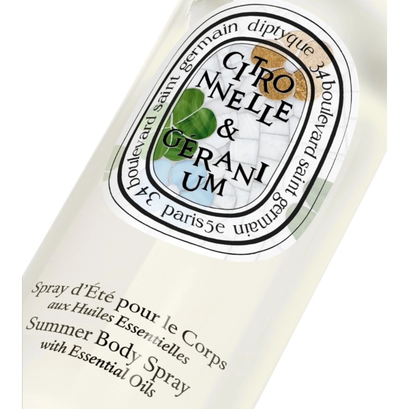 Summer Body Sray Citronella & Geranium 100ml Limited Edition