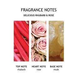 Rhubarb & rose Body Wash 300 ml
